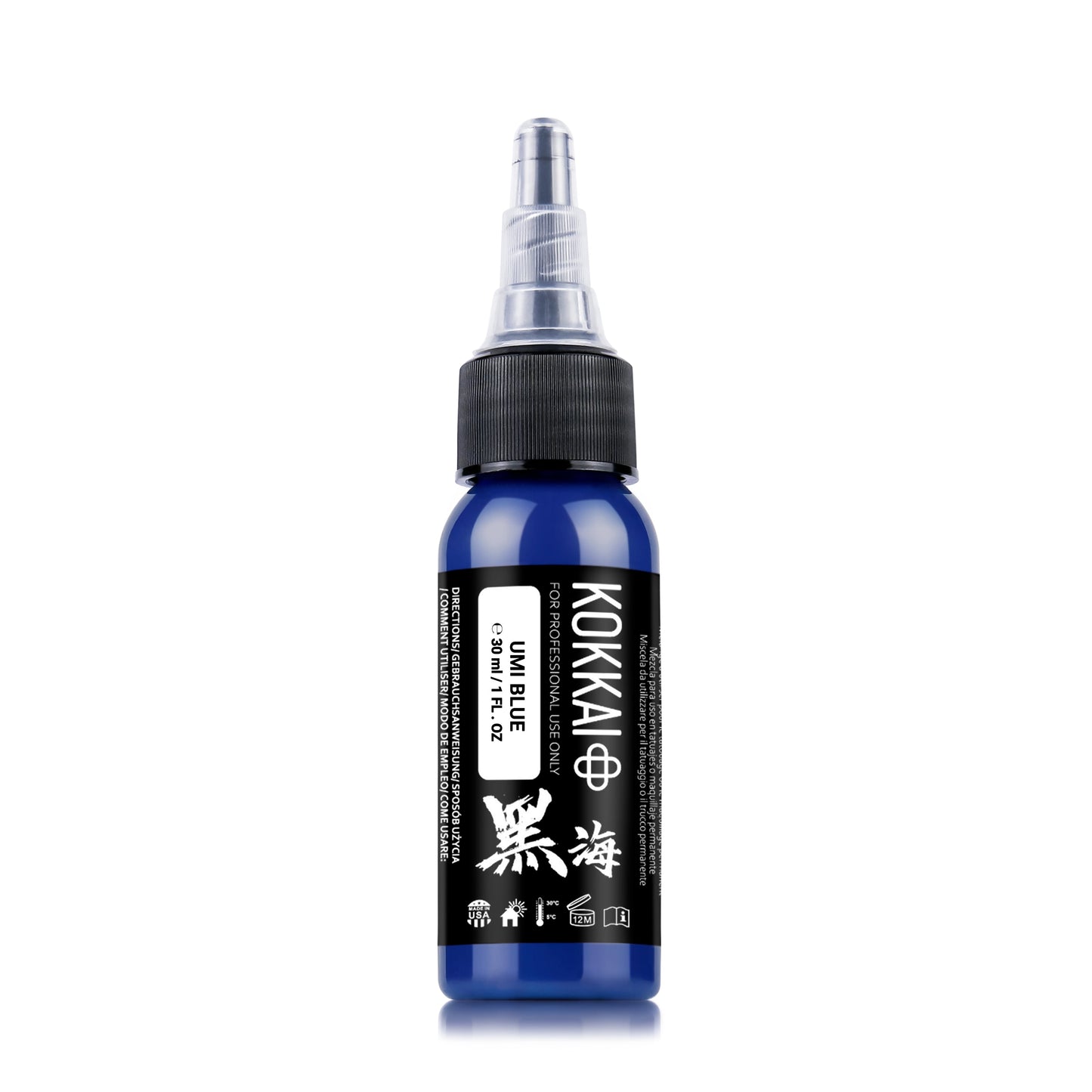 Kokkai Sumi Ink UMI BLUE ½oz | 1oz