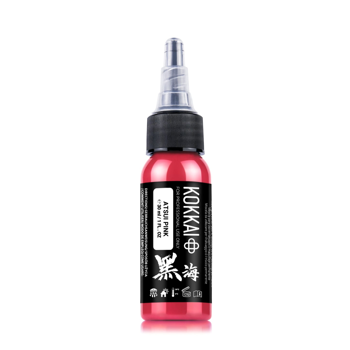 Kokkai Sumi Ink ATSUI PINK ½oz | 1oz