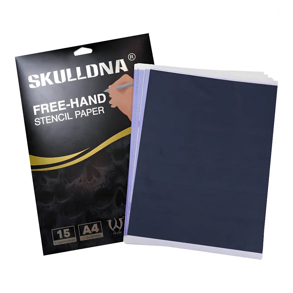 SKULLDNA Free-Hand Stencil Paper (1PACK/15PCS)