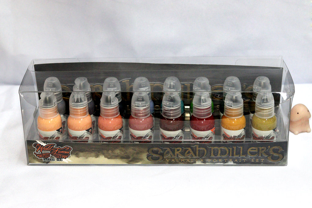 World Famous 16pcs SARAH MILLER'S VALHALLA PORTRAIT INK SET 1oz
