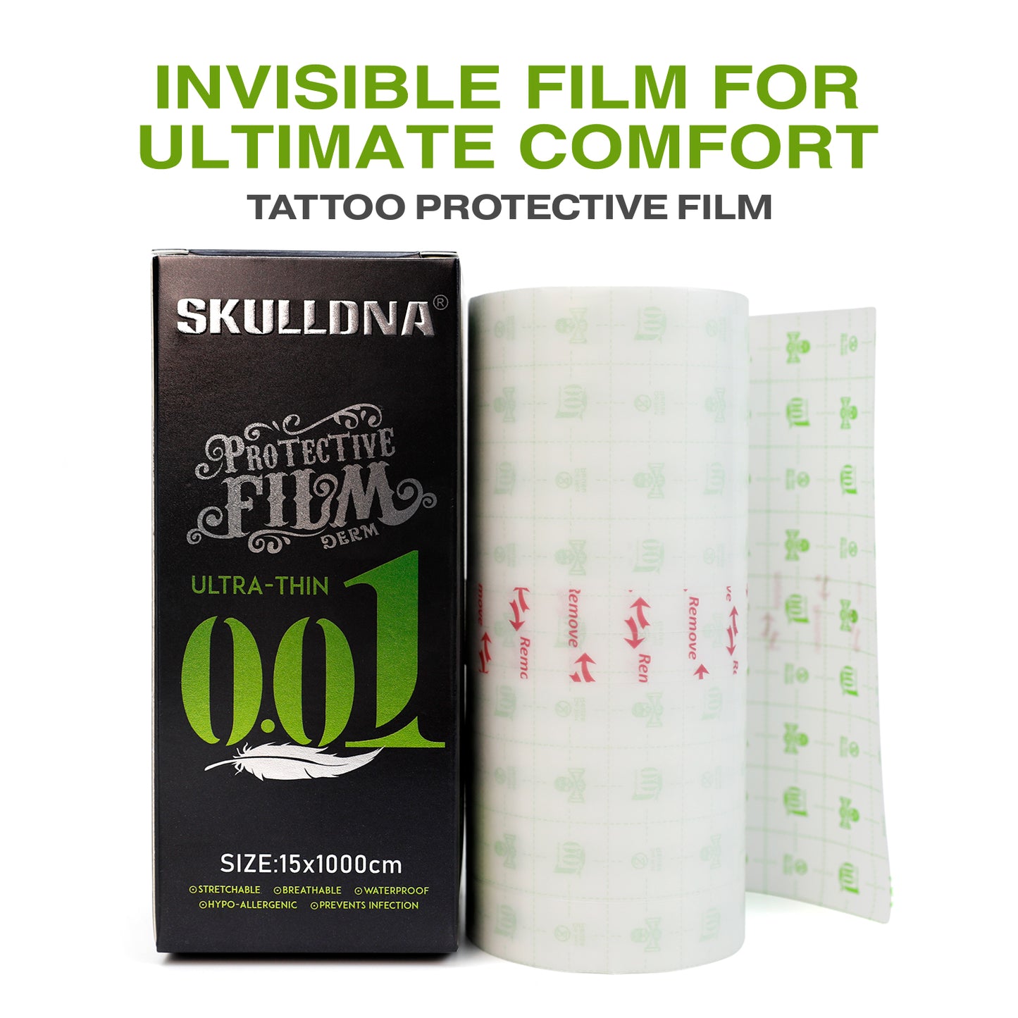 SKULLDNA Protective Film Derm (1box)
