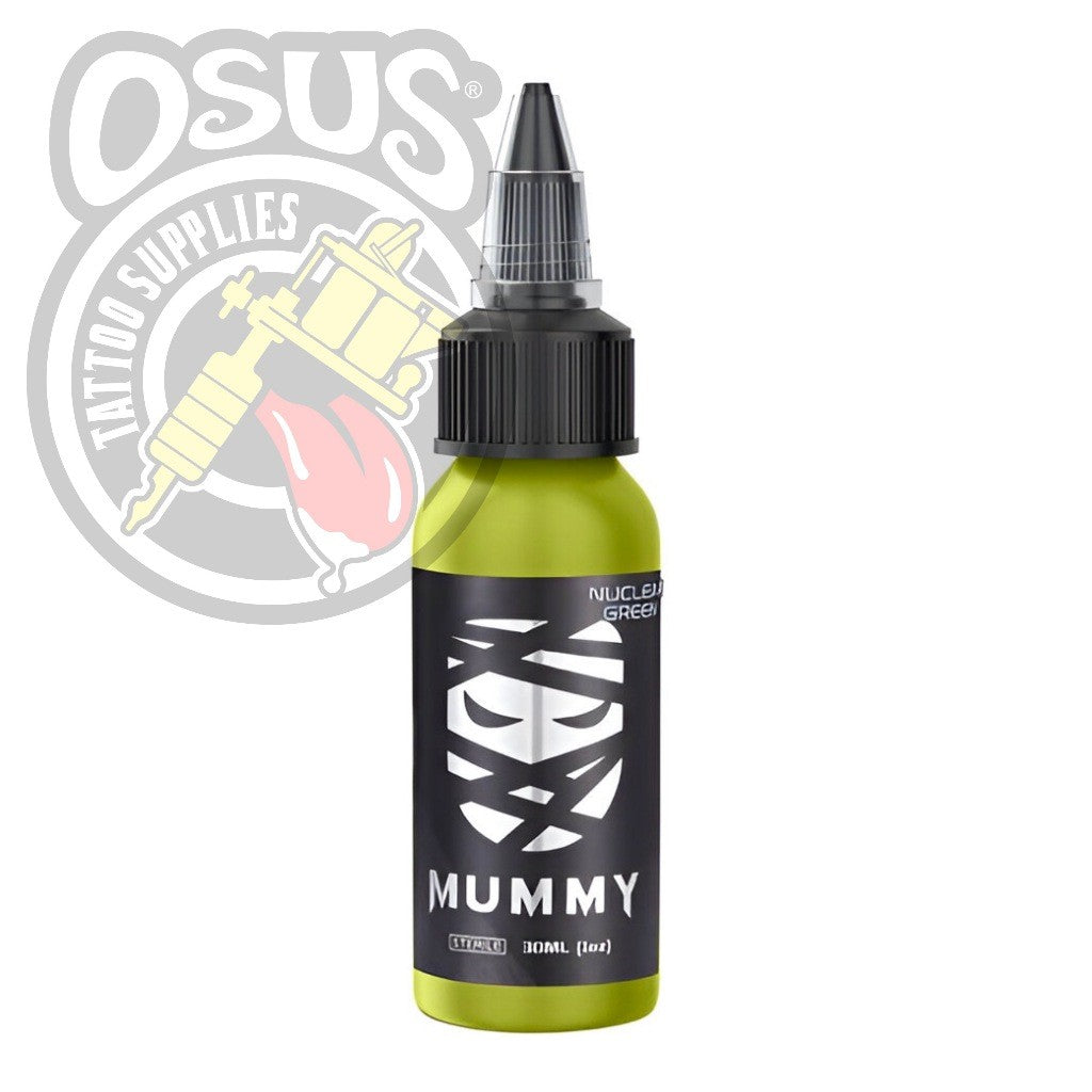 MUMMY Inks - NUCLEAR GREEN 1oz (30ml)