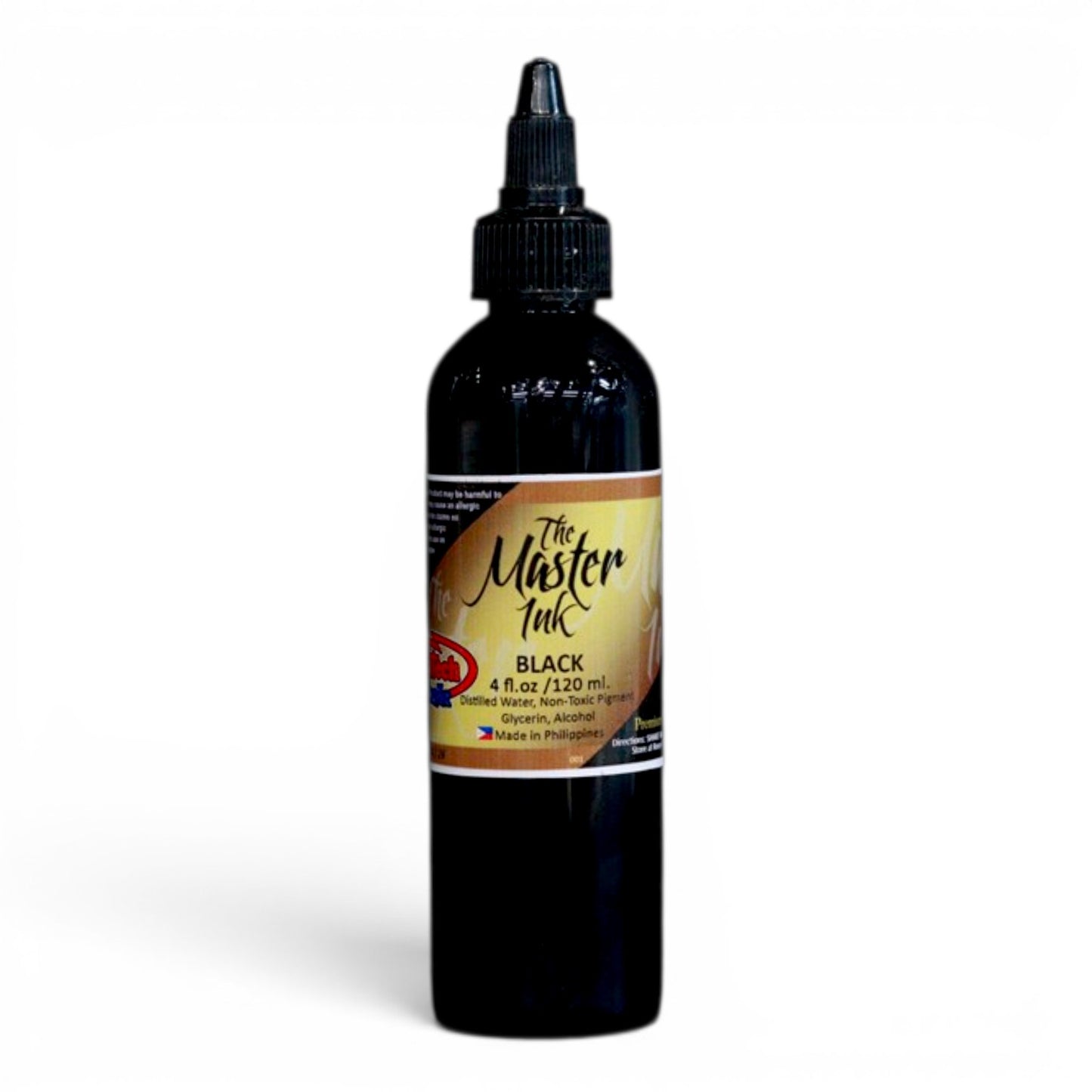 The Master Ink BLACK 4oz (120ml)