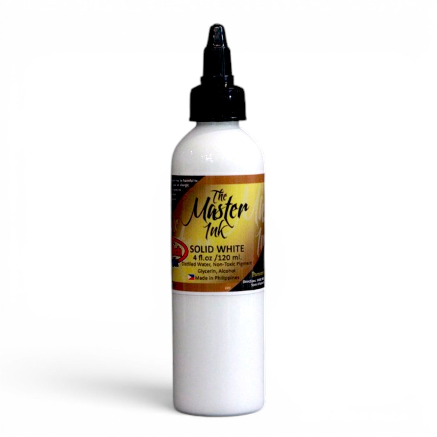 The Master Ink SOLID WHITE 4oz (120ml)