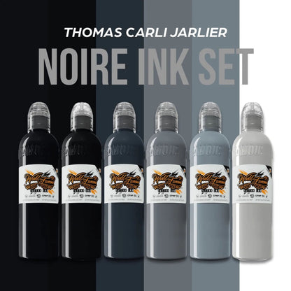 World Famous NOIRE INK SET by thomas carli jarlier