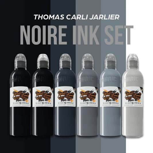 World Famous NOIRE INK SET by thomas carli jarlier