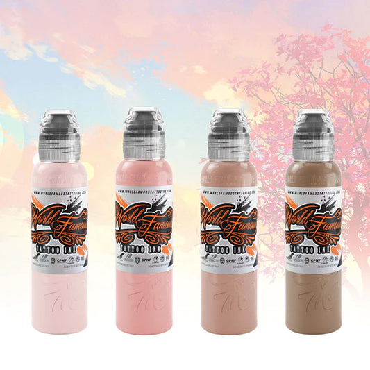 World Famous MAKS KORNEV'S PINK SKINTONE SET 4pcs (1oz)