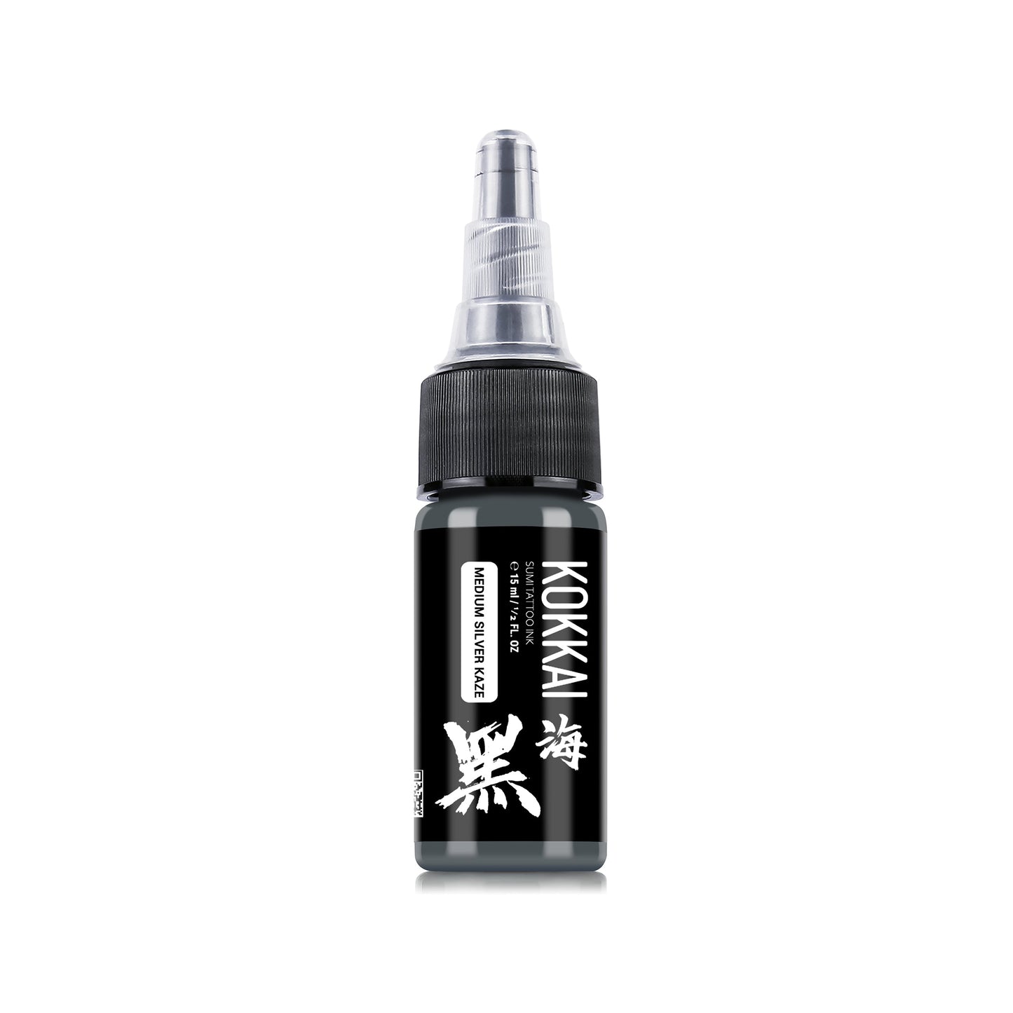 Kokkai Sumi Ink MEDIUM SILVER KAZE ½oz | 1oz
