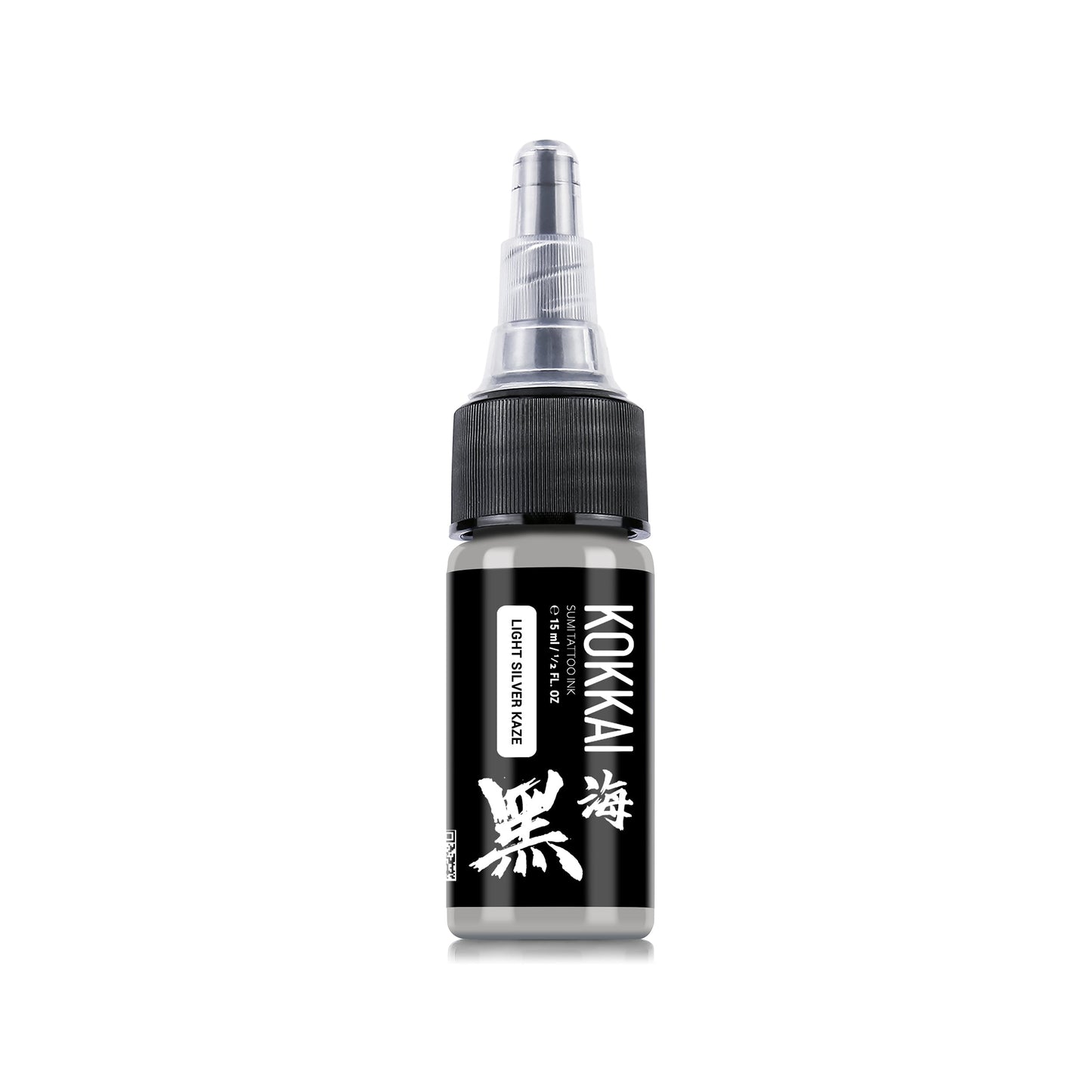 Kokkai Sumi Ink LIGHT SILVER KAZE ½oz | 1oz