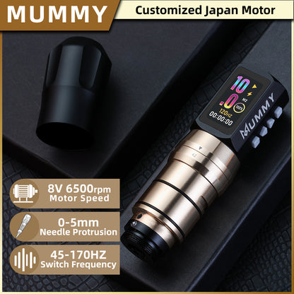 MUMMY SHORT PEN Adjustable Stroke (Black)