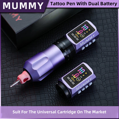 MUMMY SHORT PEN Adjustable Stroke (Purple)
