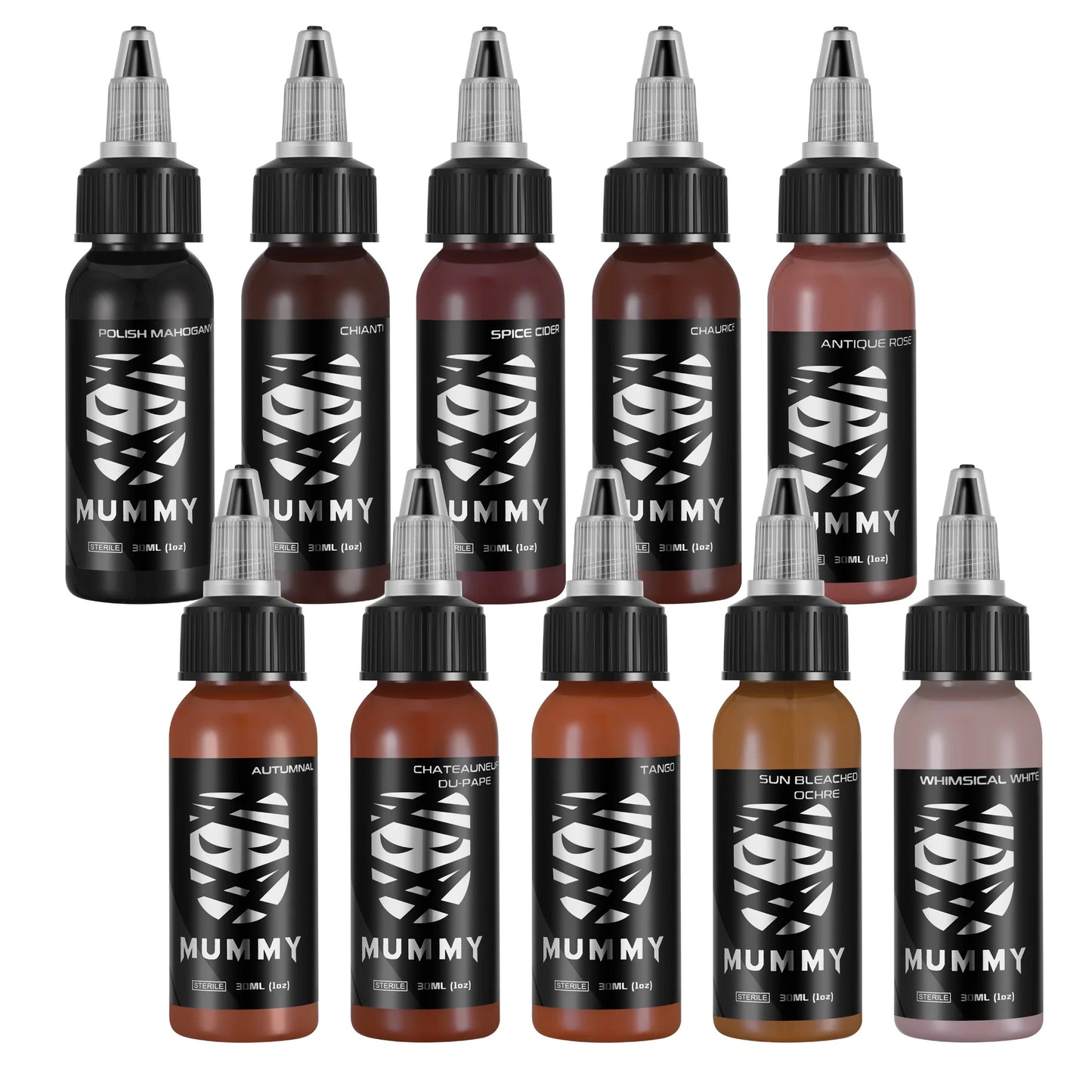 MUMMY FLESH TONE INK SET 10pcs (1oz)