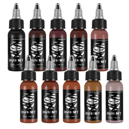 MUMMY FLESH TONE INK SET 10pcs (1oz)