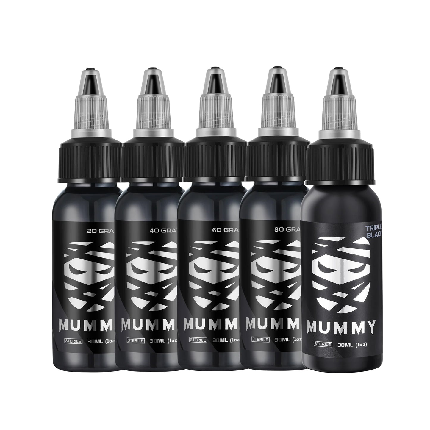 MUMMY GRAY WASH INK SET 5pcs (1oz)