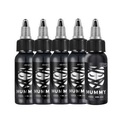 MUMMY GRAY WASH INK SET 5pcs (1oz)