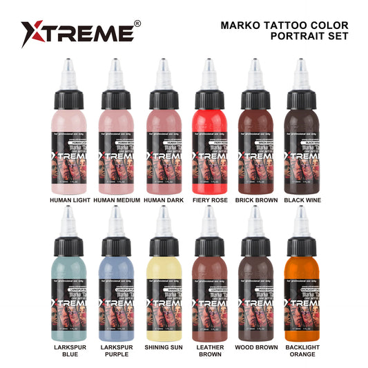 XTREME INK - MARKO COLOR PORTRAIT SET 1oz (12pcs)