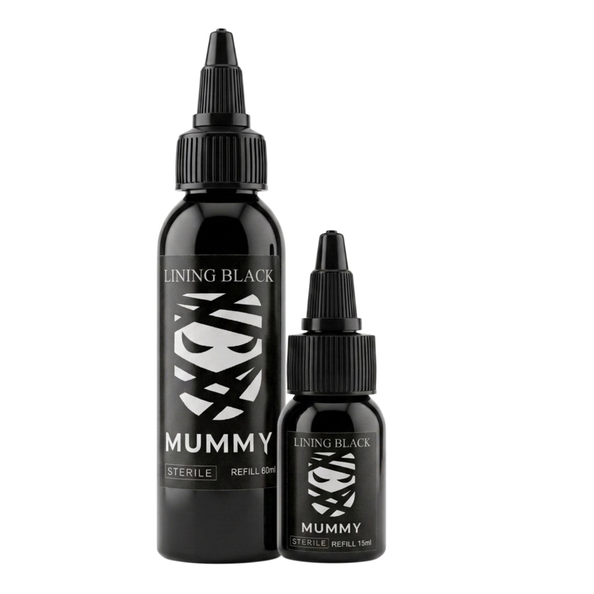 MUMMY INK REFILL (Triple Black, Black, Super Black, White) 60ML/15ML