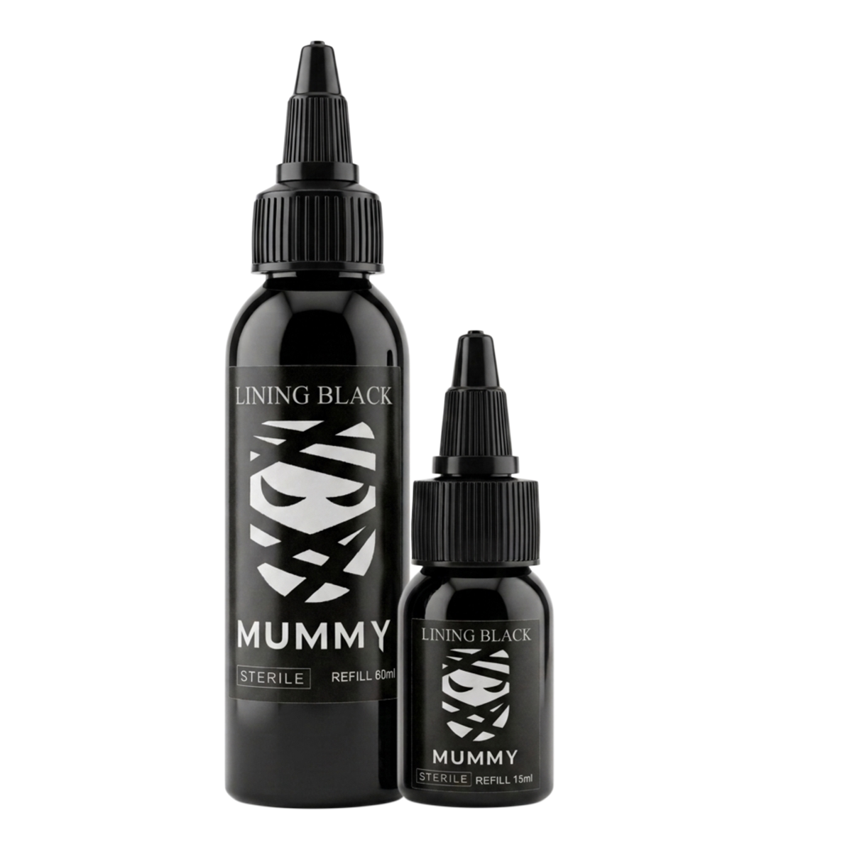 MUMMY INK REFILL (Triple Black, Black, Super Black, White) 60ML/15ML