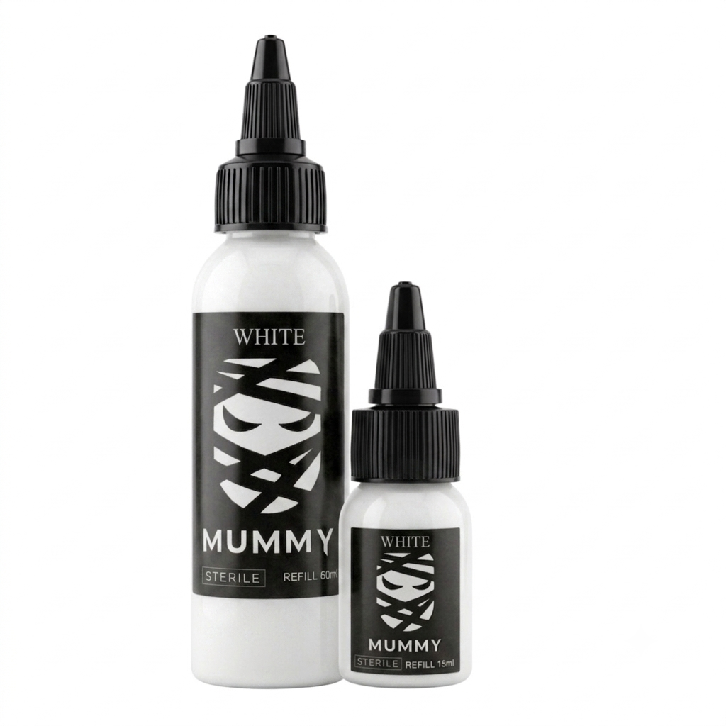MUMMY INK REFILL (Triple Black, Black, Super Black, White) 60ML/15ML
