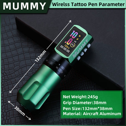 MUMMY SHORT PEN Adjustable Stroke (Green)