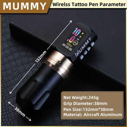 MUMMY SHORT PEN Adjustable Stroke (Black)