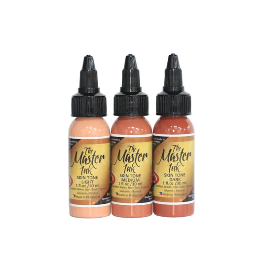 THE MASTER INK Skin Tone Set 3pcs - ½oz & 1oz