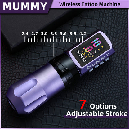 MUMMY SHORT PEN Adjustable Stroke (Purple)