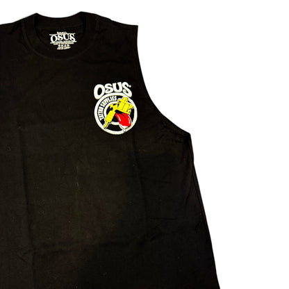 OSUS 3D Logo Sleeveless Shirt halftone (black)