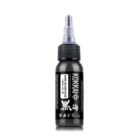 Kokkai Sumi Ink DARK SILVER KAZE ½oz | 1oz