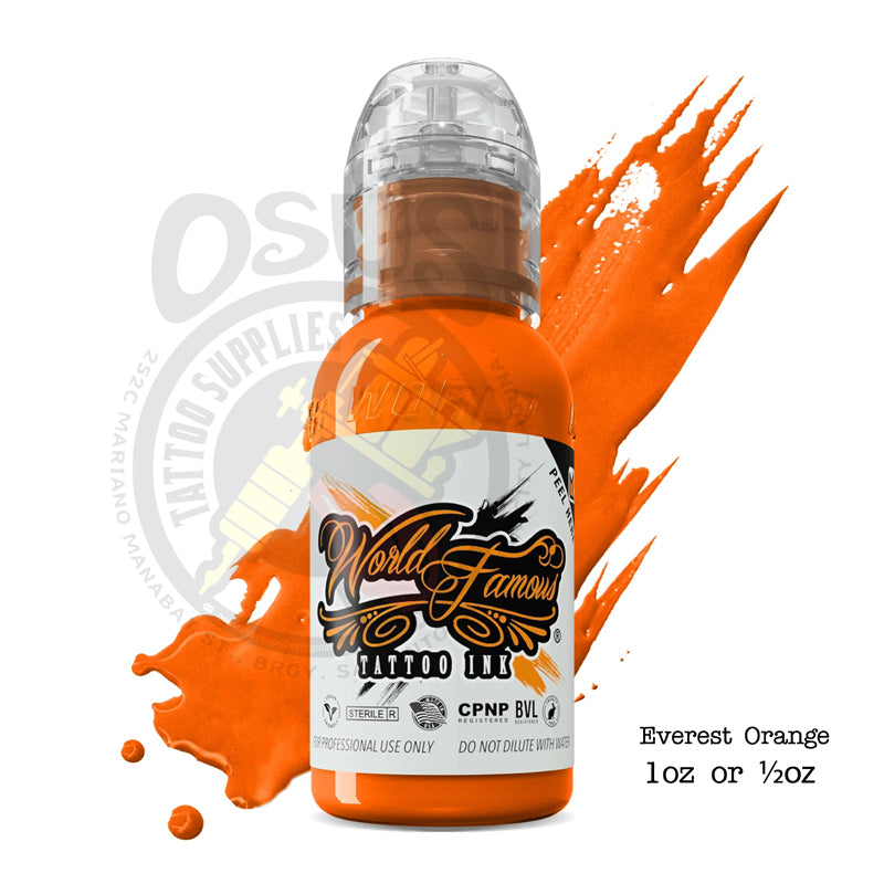 World Famous EVEREST ORANGE INK 1oz