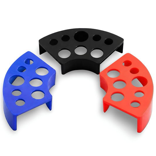 PLASTIC INKCUPS HOLDER (RED/BLUE/BLACK) sold per color / per piece