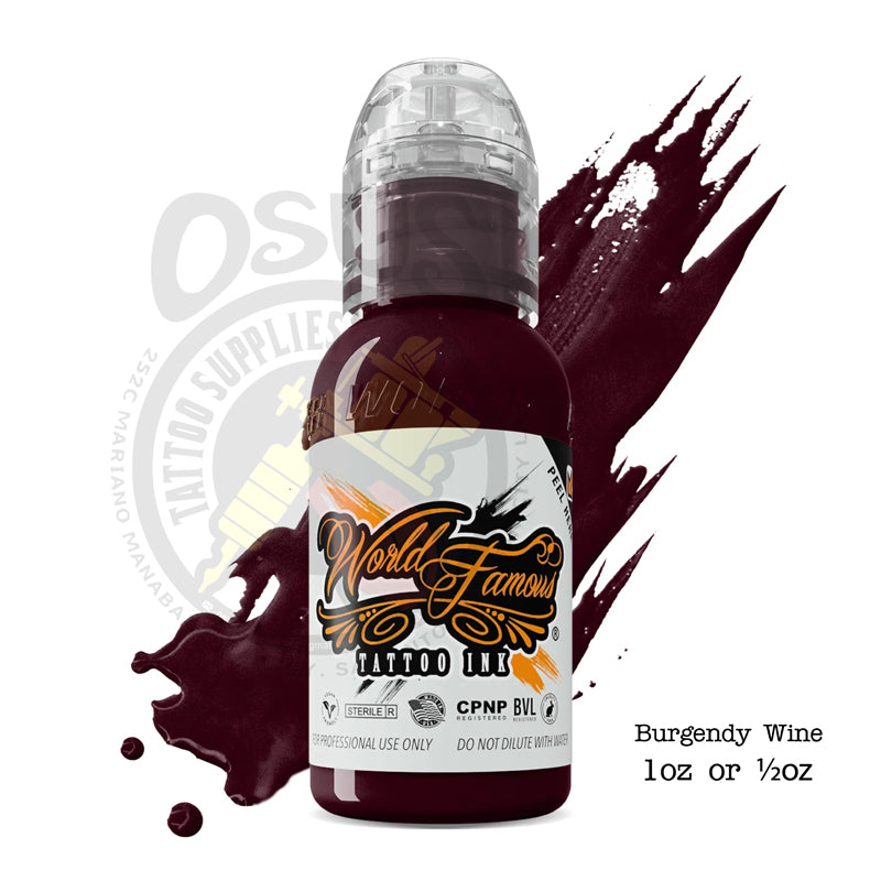 World Famous BURGENDY WINE INK 1oz