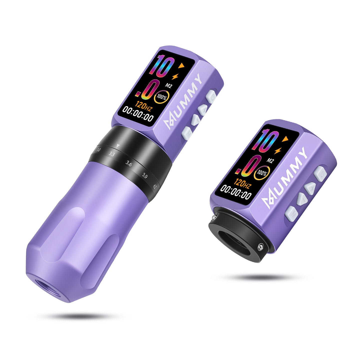 MUMMY SHORT PEN Adjustable Stroke (Purple)