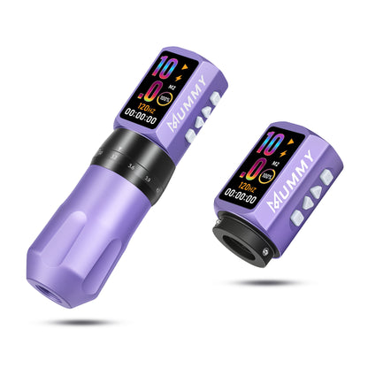 MUMMY SHORT PEN Adjustable Stroke (Purple)