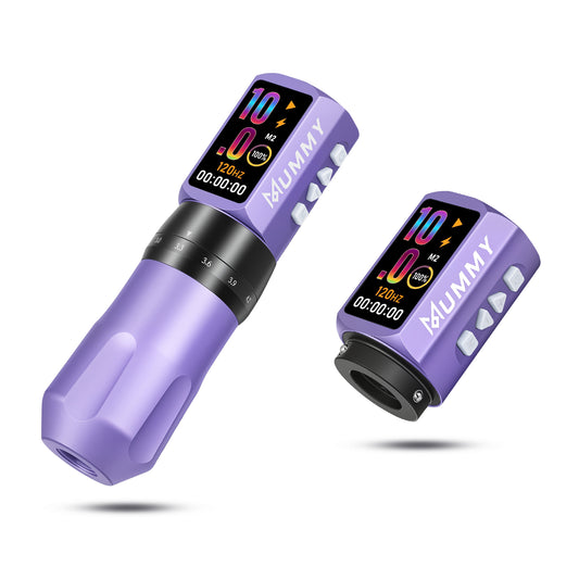 MUMMY SHORT PEN Adjustable Stroke (Purple)