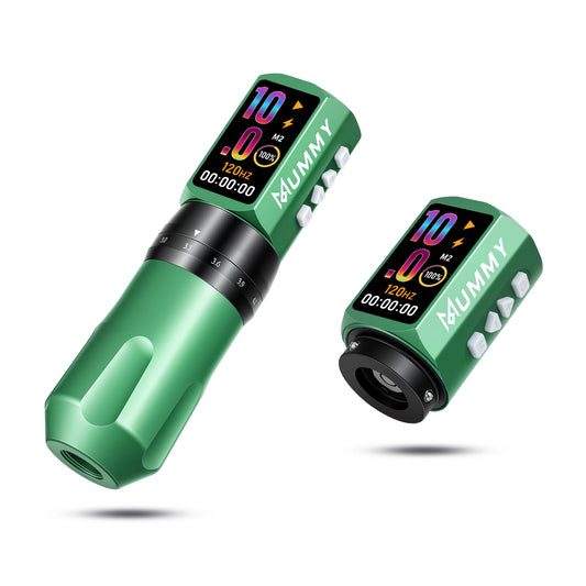 MUMMY SHORT PEN Adjustable Stroke (Green)