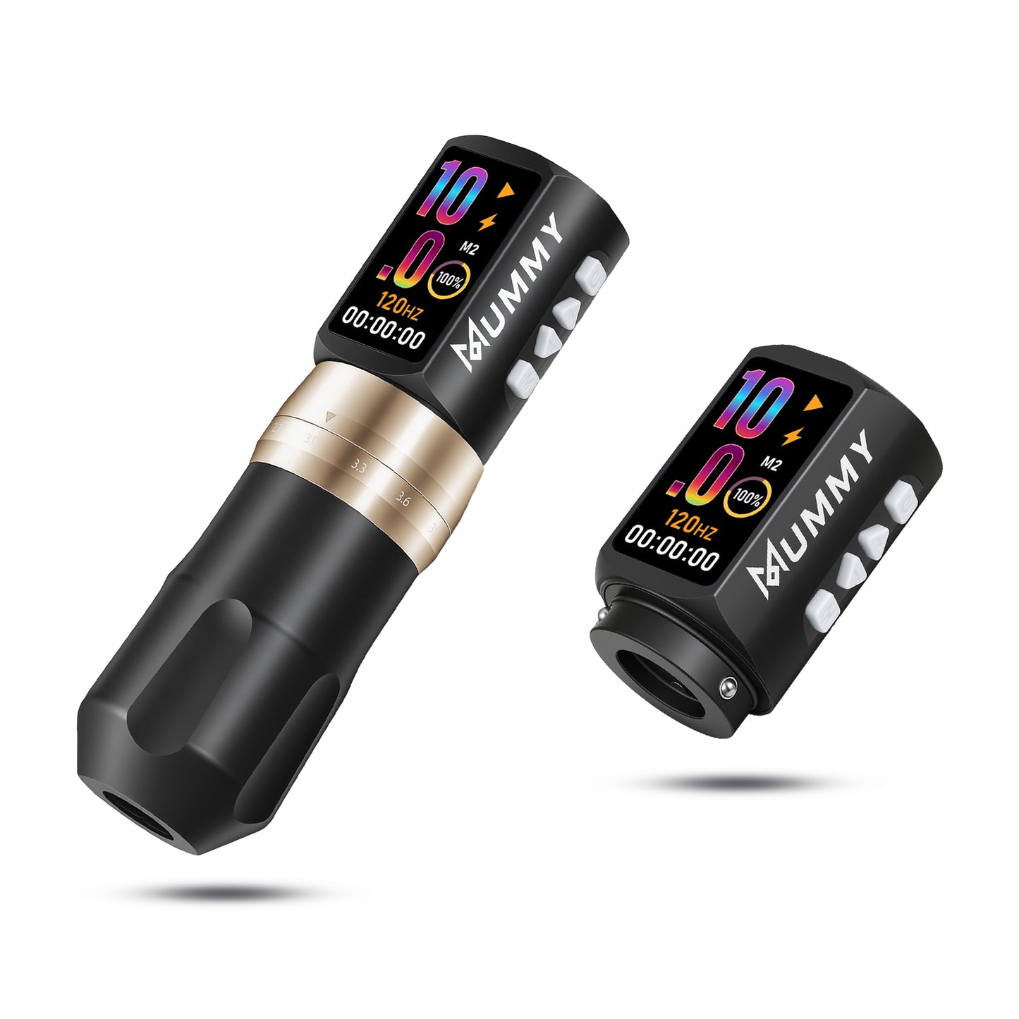 MUMMY SHORT PEN Adjustable Stroke (Black)