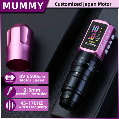 MUMMY SHORT PEN Adjustable Stroke (Pink)