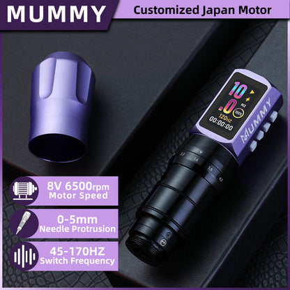 MUMMY SHORT PEN Adjustable Stroke (Purple)