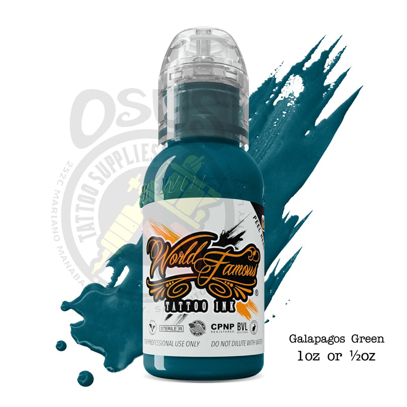 World Famous GALAPAGOS GREEN INK 1oz