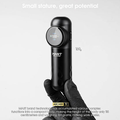 Dragonhawk MAST ARCHER S ULTRA FAST CHARGING Wireless Tattoo Machine (Bluetooth version)