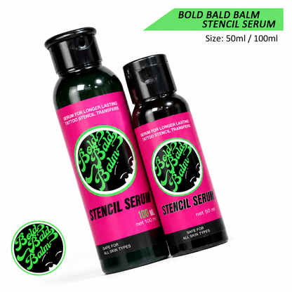 BBB STENCIL SERUM (bold bald balm) 50ml | 100ml