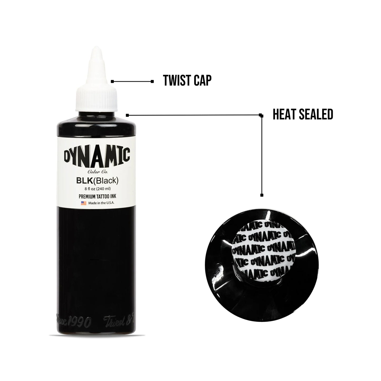 DYNAMIC Black ½oz | 1oz | 2oz | 4oz | 8oz