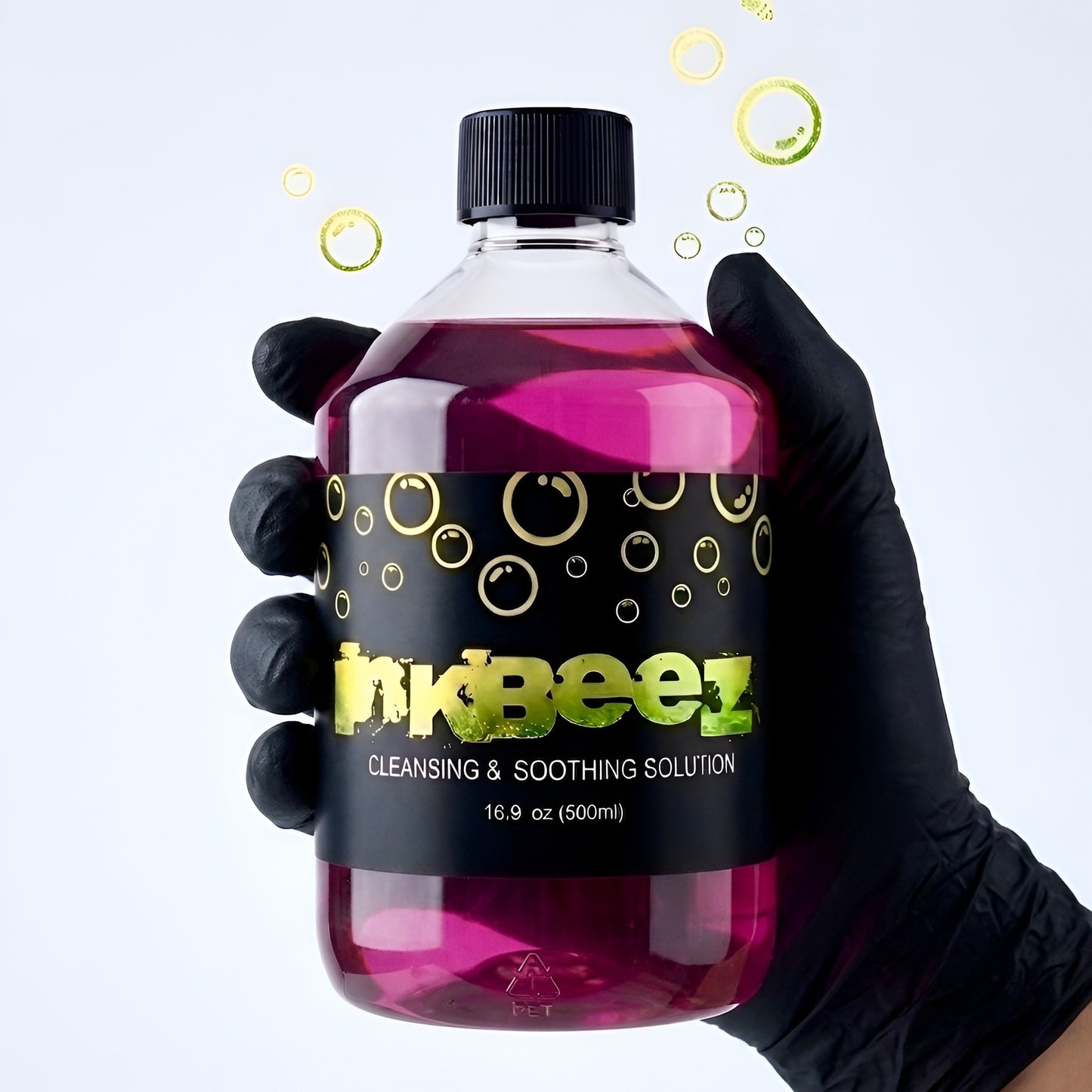 INKBEEZ CLEANSING AND SOOTHING SOLUTION 500ML