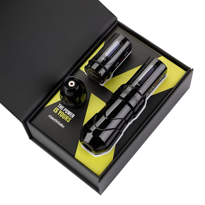 FLUX MAX REP TATTOO PEN MACHINE (GLOSSY BLACK)
