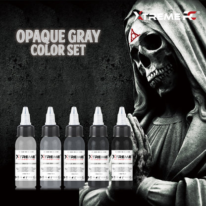 XTREME INK - OPAQUE GRAY SET 1oz (5pcs)