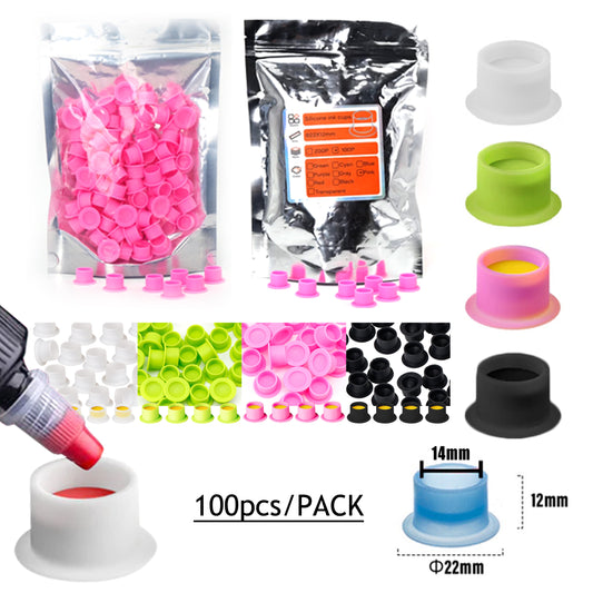 SILICONE INK CUPS (100pcs pack)