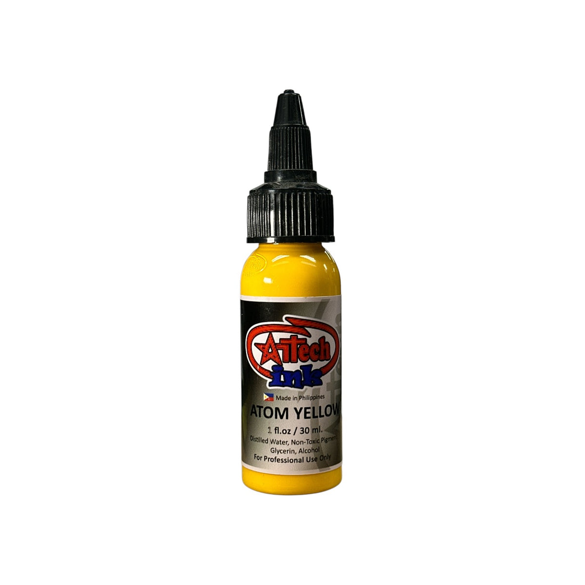 Artex Ink Artech Ink ATOM YELLOW - ½oz | 1oz – Osus Tattoo Supplies