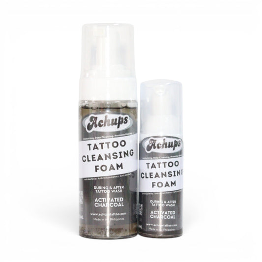 Achups FOAMING SOAP CLEANSING (Charcoal)