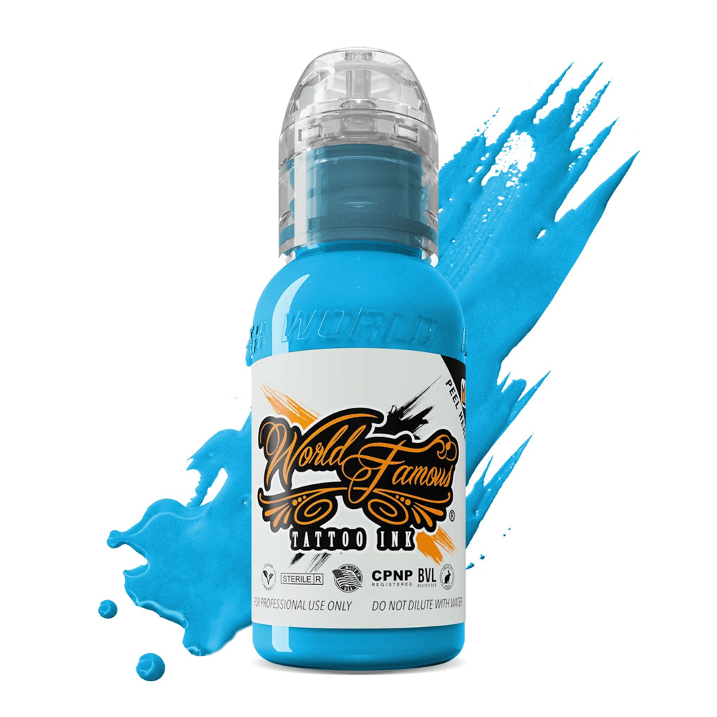 World Famous RAINBOW BLUE INK 1oz b